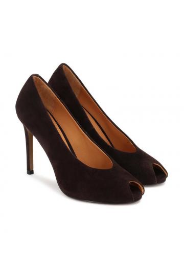 Туфли с открытым носом