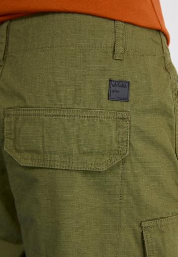 Брюки с накладными карманами