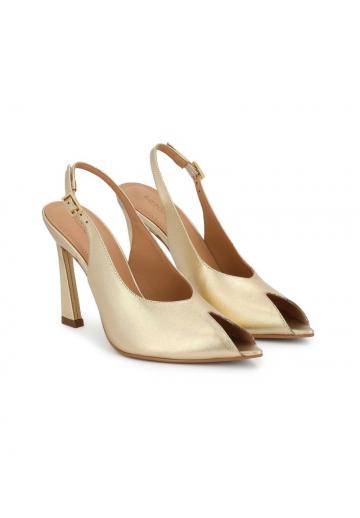 Туфли с открытым носом