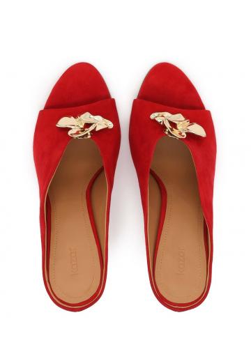 Босоножки на каблуке