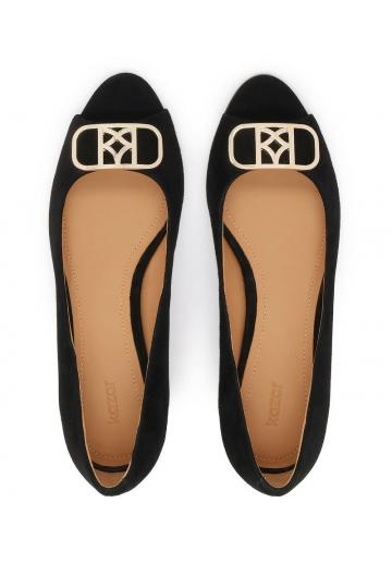 Туфли с открытым носом