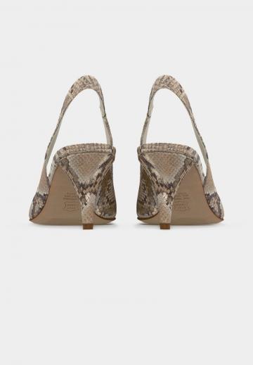 Туфли с открытым носом