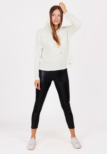 Пуловер с капюшоном