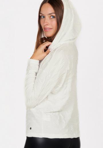 Пуловер с капюшоном