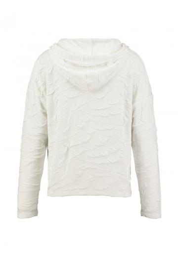 Пуловер с капюшоном