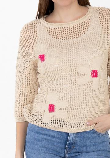 Майка с рукавом три четверти