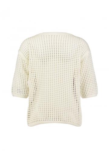 Пуловер с рукавом три четверти