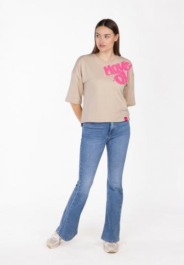 Майка с рукавом три четверти