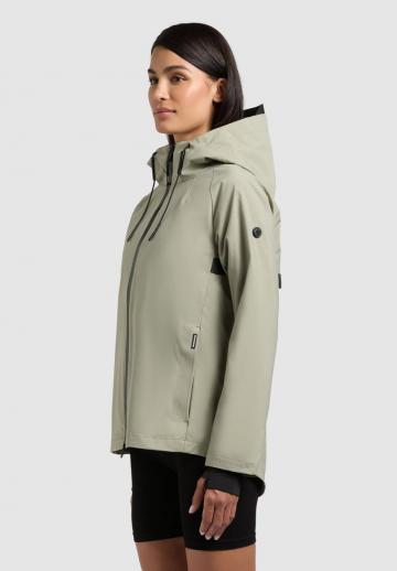 Пальто из искусственной кожи