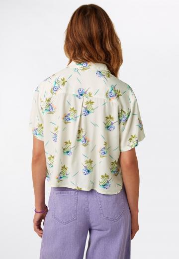 Атласная блузка