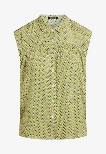 Атласная блузка