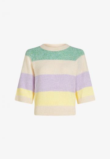 Пуловер с рукавом три четверти