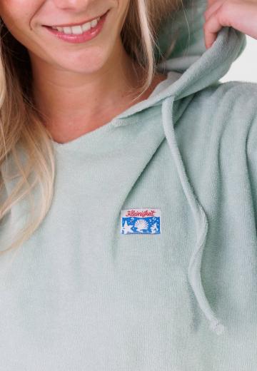 Пуловер с капюшоном