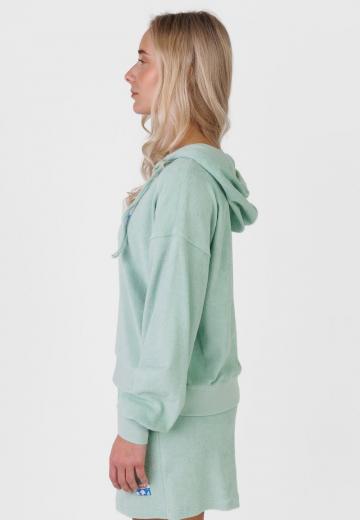 Пуловер с капюшоном