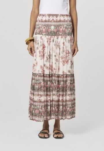 Юбка с воланами