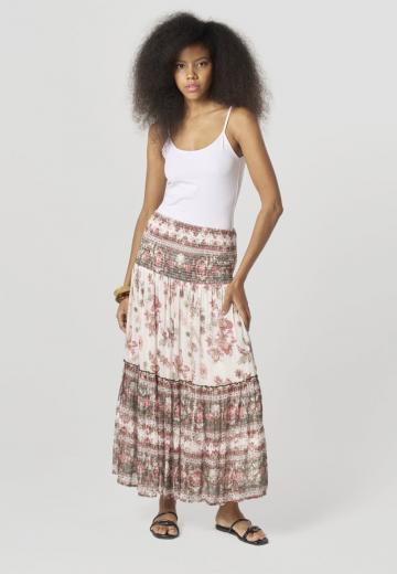 Юбка с воланами