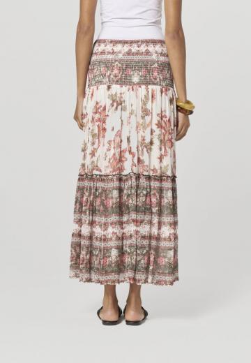 Юбка с воланами