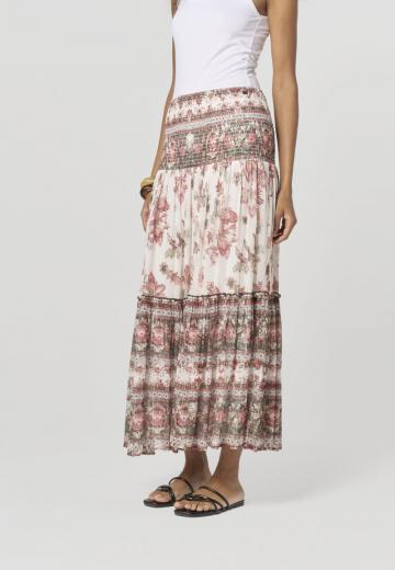 Юбка с воланами