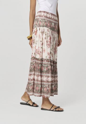 Юбка с воланами