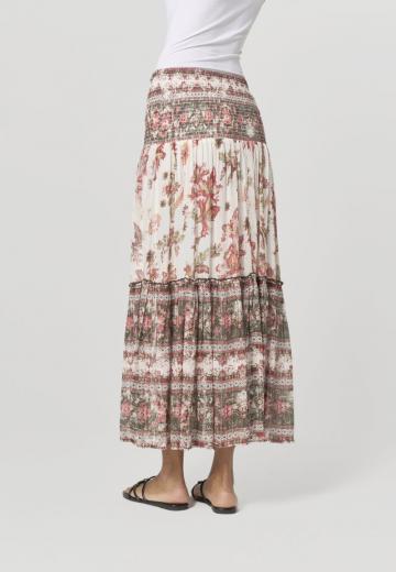 Юбка с воланами