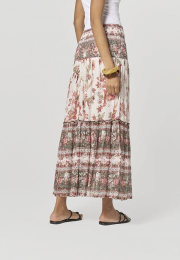 Юбка с воланами