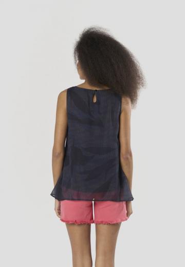 Длинный топ