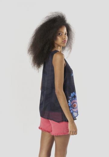 Длинный топ