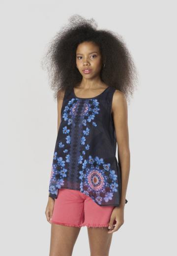 Длинный топ