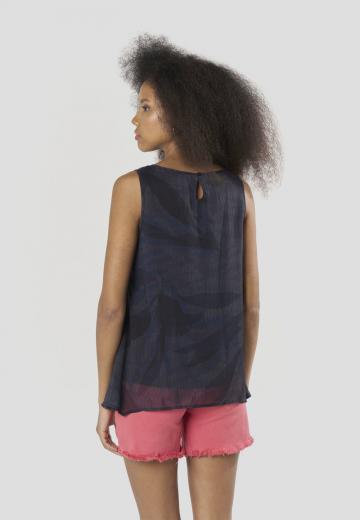 Длинный топ