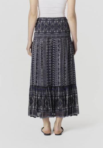 Юбка с воланами