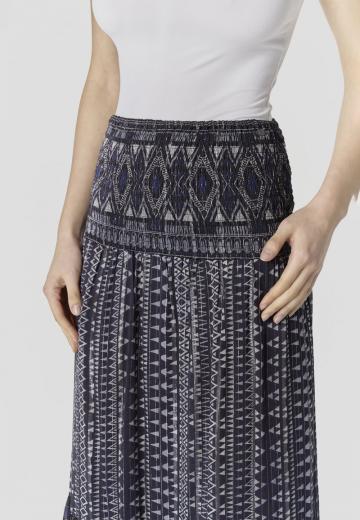 Юбка с воланами