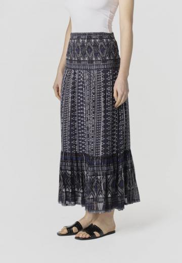 Юбка с воланами