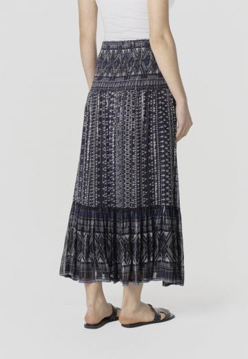 Юбка с воланами