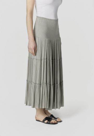 Юбка с воланами