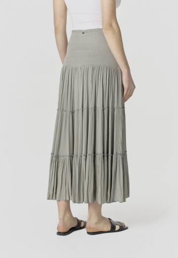 Юбка с воланами