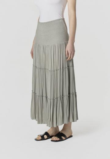 Юбка с воланами