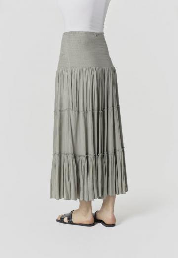 Юбка с воланами