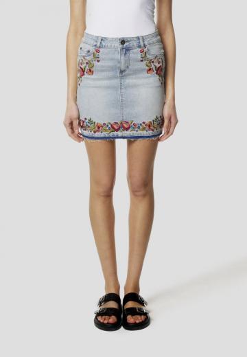 Джинсовая юбка