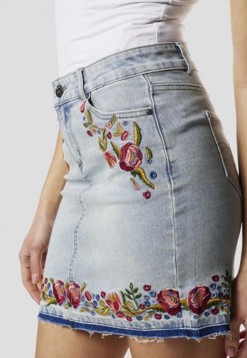 Джинсовая юбка