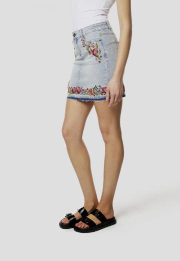 Джинсовая юбка