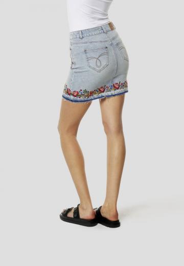 Джинсовая юбка