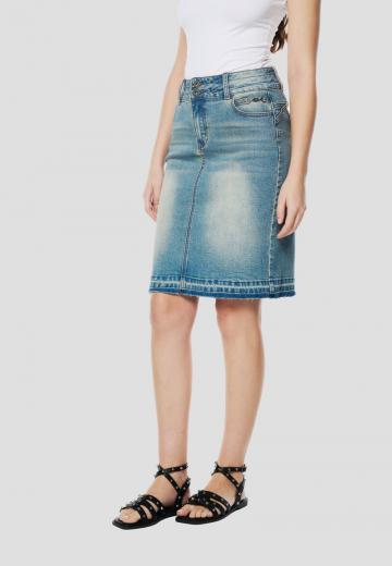 Джинсовая юбка
