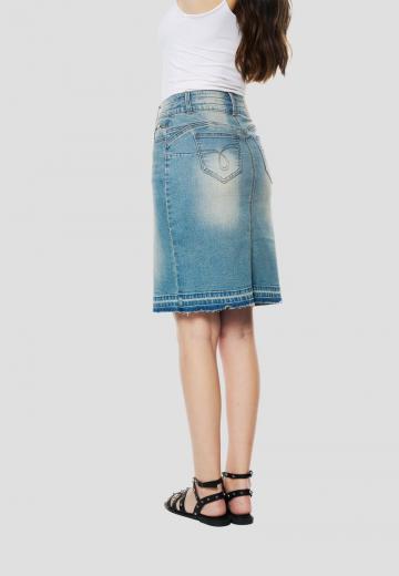 Джинсовая юбка