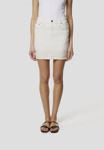 Юбка с накладными карманами