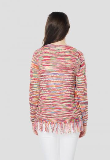 Длинный жилет