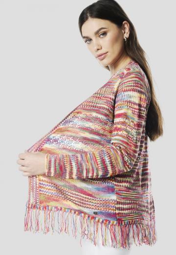 Длинный жилет