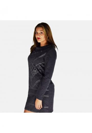 Вязаное платье