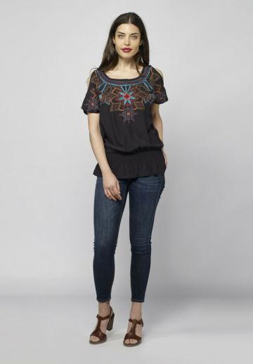 Длинный топ