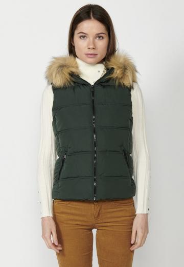 Пуховой жилет