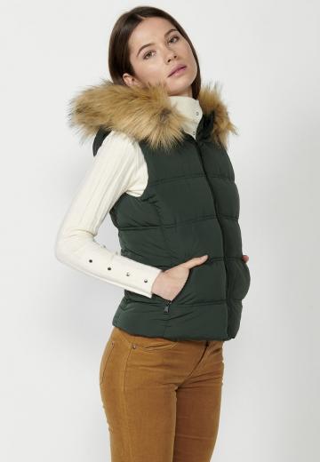 Пуховой жилет